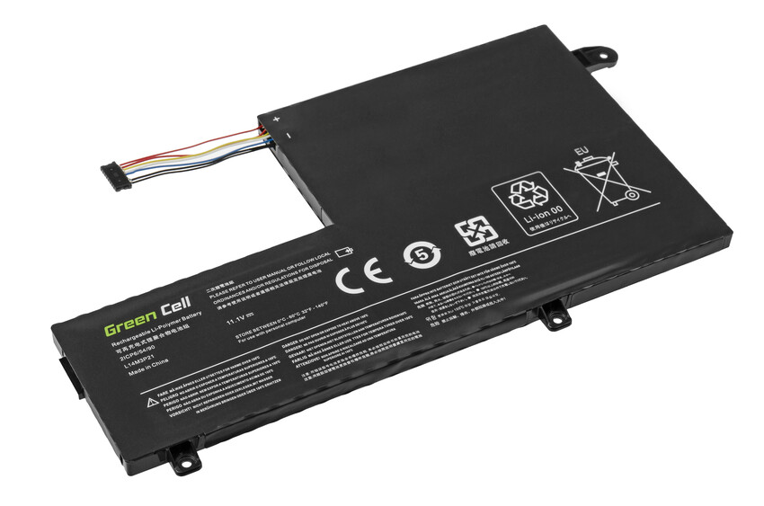 Green Cell baterija L14M3P21 za Lenovo Yoga 500-14IBD 500-14ISK 500-15IBD 500-15ISK (LE124)