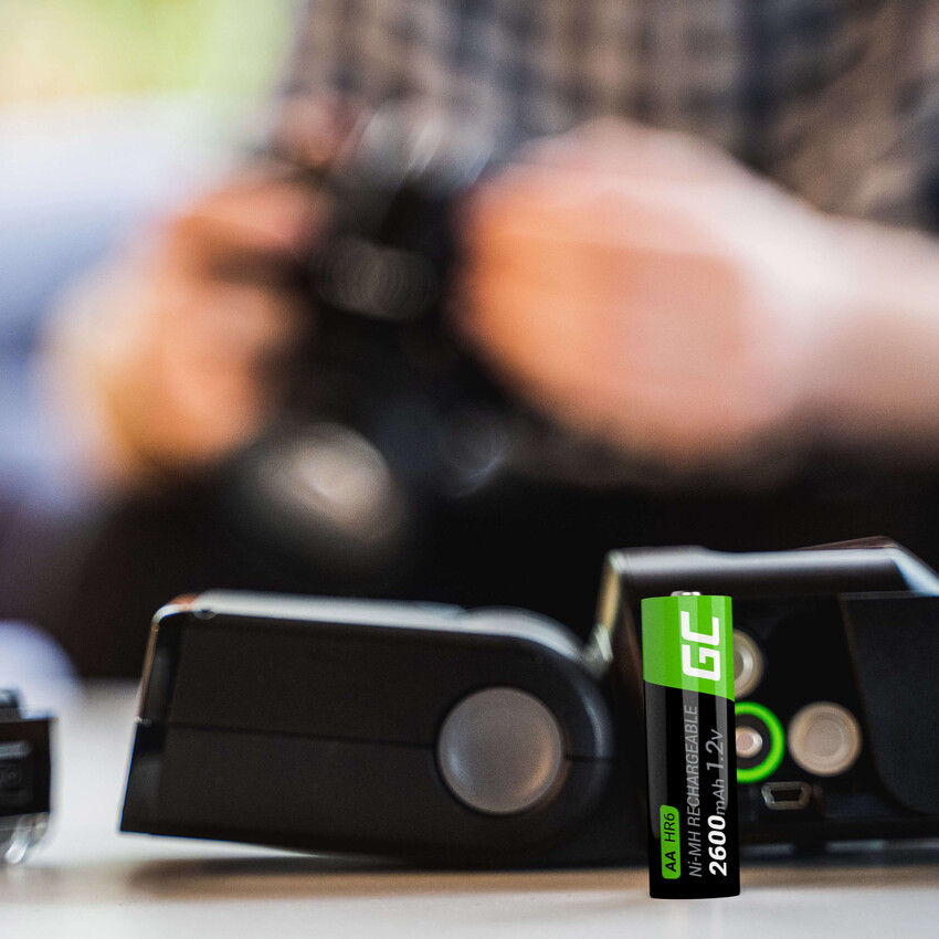 Green Cell Rechargeable baterijas 4x AA R6 2600mAh (GR01)